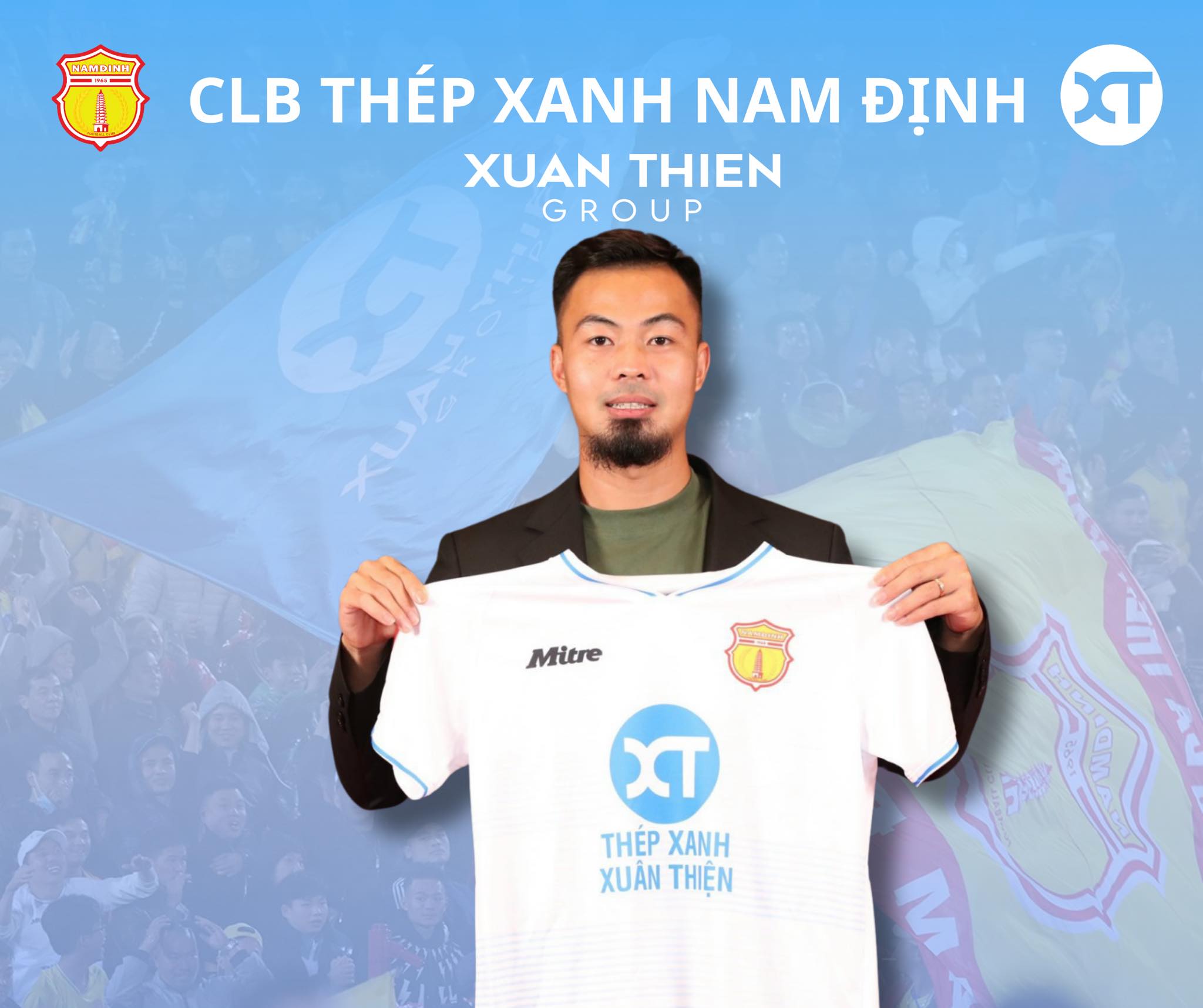 ‘Thiếu gia’ V-League có chữ ký mới sau Tuấn Anh